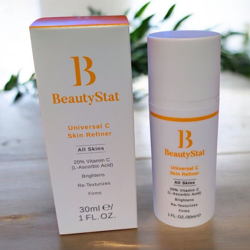 BeautyStat $64 Universal C Skin Refiner 20% Vitamin C Serum 1oz Ascorbic Acid